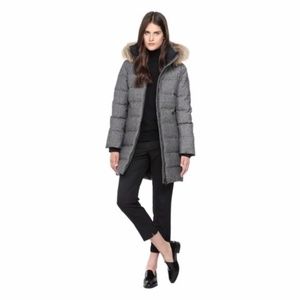 Soia & Kyo XS Grey Nicky Wool Down Coat
